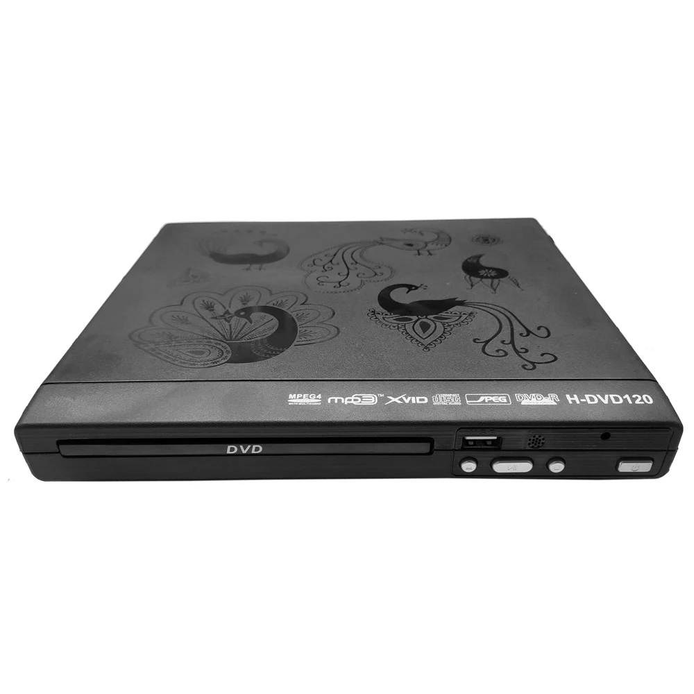 110 V-240 V USB Портативный несколько воспроизведения DVD плеер ADH DVD проигрыватель компакт-дисков/SVCD/VCD/проигрыватель дисков с дальний Управление- подача заявки на DVD120