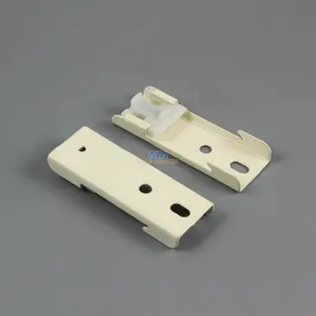 

10 Pieces Curtain Track Bracket Curtain Track Brace 55x20mm