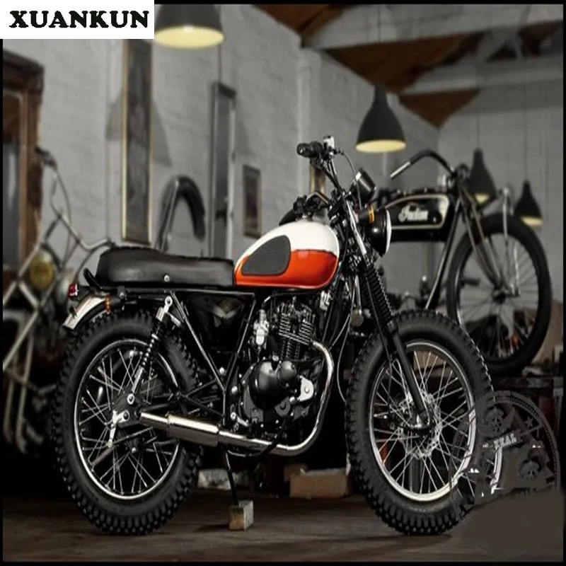 Xuankunn Cafe Racer Ретро рессора для мотоцикла передняя вилка пыли крышка Защитная, Крышка резиновая втулка