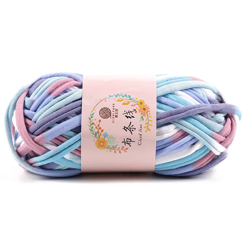 Многоцветная цветная линия для крашения ковриков своими руками ручная пряжа для вязания ковров пряжа для вязания крючком - Цвет: 10