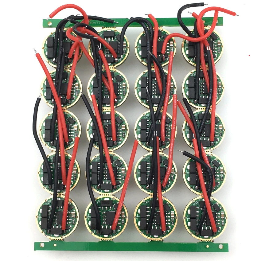 10pcs/lot 7135*8 4 Group Modes 2800mA 17mm Flashlight DIY Driver Board