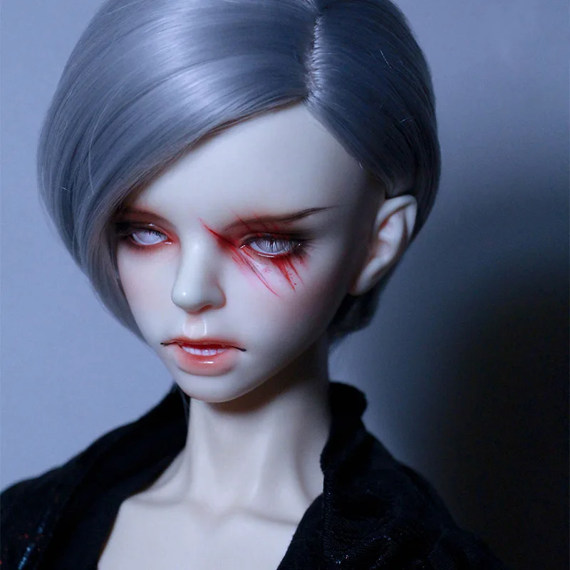 Allaosify для мальчиков и девочек bjd волосы 1 шт. короткий BJD парик 1/3 1/4 1/6 bjd кукла парик - Цвет: 3