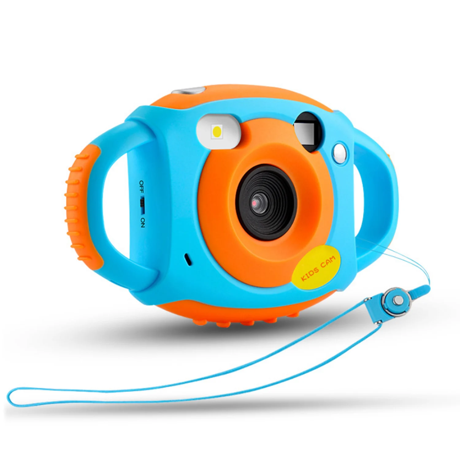 Детская мини видеокамера 1080 P 5MP 1,77 HD цветной экран Цифровая камера видео с мягкими силиконовыми ручки-ракушки для детей подарок