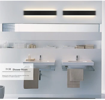 

Modern 6W 14W 20W Aluminum Black/White LED Sconce Indoor Wall Lamps Brief Bedroom Decoration Lighting Fixtures Wall 100-240V ac