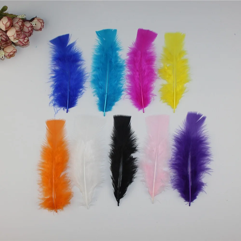 

10 Pcs 10-18CM Beautiful Turkey Feathers for DIY Jewelry Craft Making Wedding Party Decor Accessories Wedding Decoration