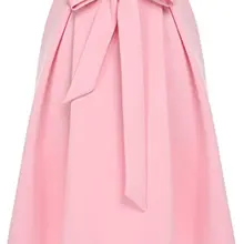 Подгоняйте все размеры дамы 3XS-10XL женские весна лето мода Высокая талия трапециевидная юбка с бантом труба миди юбки