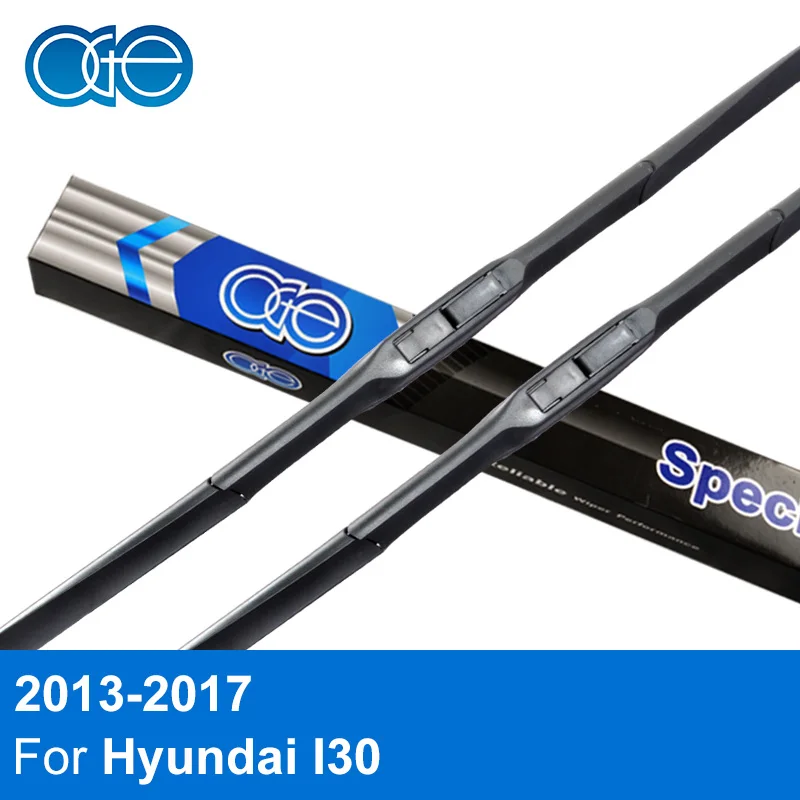 Oge Wiper Blades For Hyundai I30 2013 2014 2015 2016 2017 Natural Rubber Windscreen Windshield