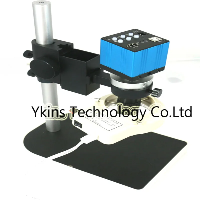 

14MP TV HDMI USB Industry Digital Microscope Camera TF Card Output +10-200X working long distance lens for PCB phone repair