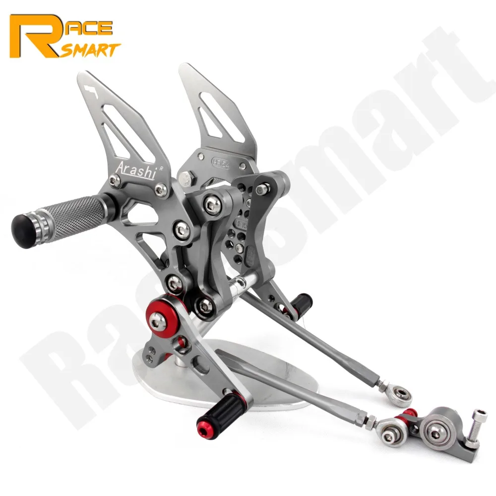 Для Ducati 1098 1098 S 2007-2008 848 Задние подножки для ног педали аксессуары для мотоциклов CNC регулируемые Задние подножки