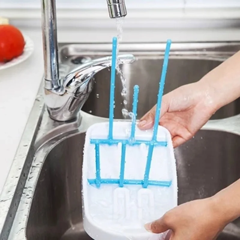 Baby Bottle Foldable Stand Kids Nipple Easy Clean Drying Rack Cute Drier Infant Pacifier Holder Portable Water CleanShelf T0705 (10)