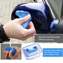 100g lavagem de carro magia limpa barra de argila lavagem do caminhão de carro ferramentas limpas magia lavagem lama carro mais limpo ferramenta de limpeza automática lama goma