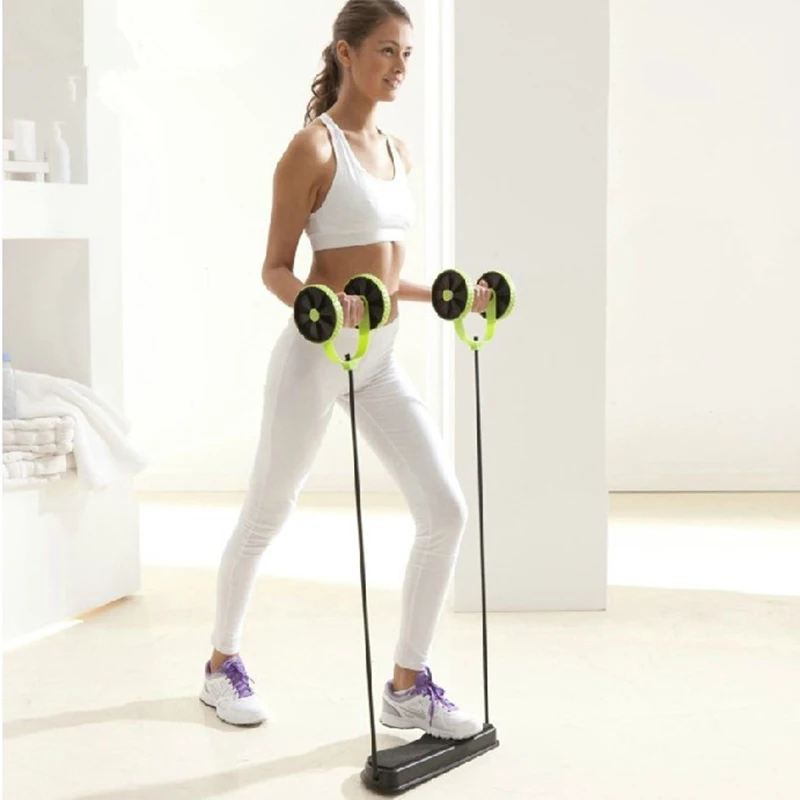 Ab Roller Wheel Stretch Elastic Abdominal Resistance Pull Rope Tool Muscle Trainer Arm Waist Leg Exercise Gym Fitness Equipment Ab Roller Wheel Stretch Elastic Abdominal Resistance Pull Rope Tool Muscle Trainer Arm Waist Leg Exercise Gym Fitness Equipment