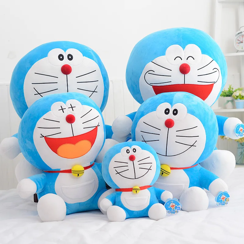 Doraemon A Dream Plush pillow Cushion Toy Doll Blue Fatty Valentine 's