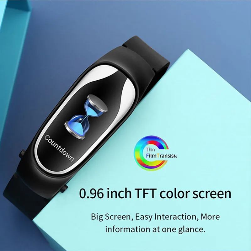 Смарт браслет KR04 Bluetooth гарнитура с мониторингом сердечного ритма IP67