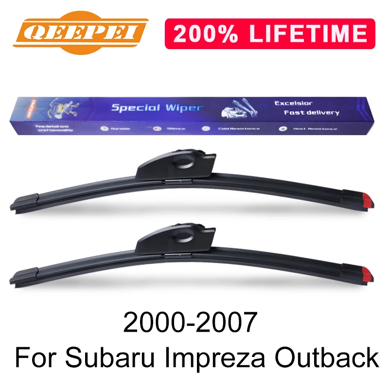 Сменная Щетка стеклоочистителя QEEPEI для Subaru Impreza Outback 2000-2007 силиконовая резина
