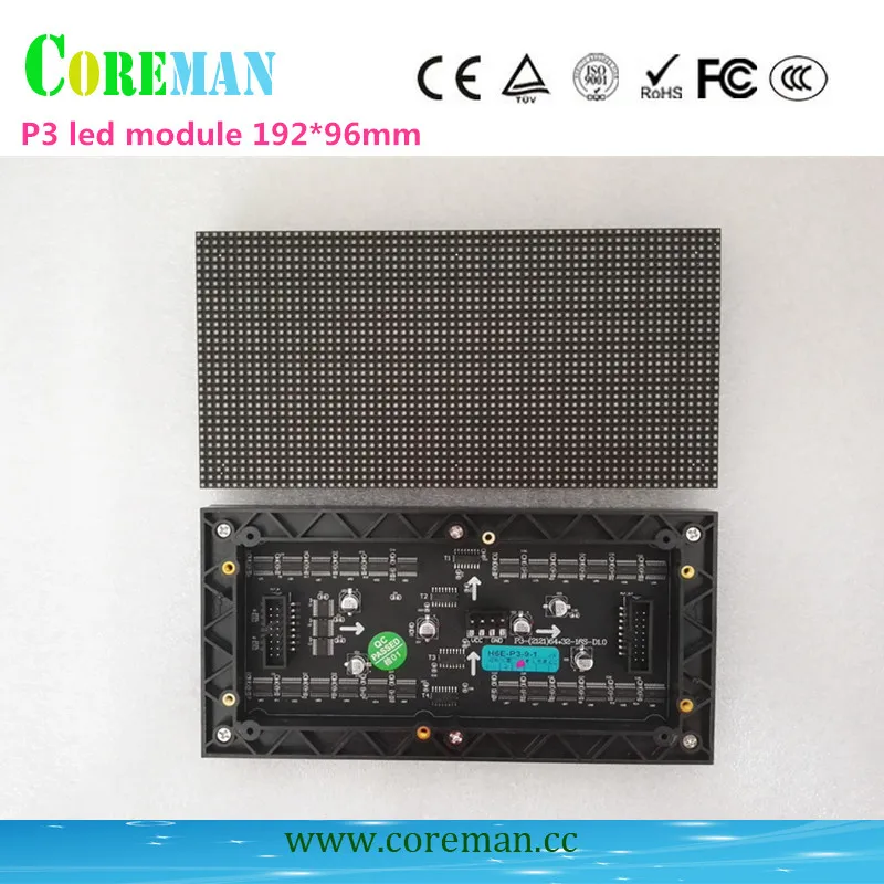 Прямая поставка с фабрики,, цена p3 стадии использования полноцветный светодиодный модуль 192*192 мм для литья под давлением aluimnum p3 led панель 64*64 точек
