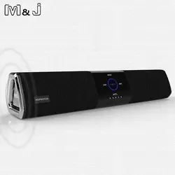 M & J A3 дома Театр 20 Вт Bluetooth Soundbar ТВ AUX-оптический Bluetooth Soundbar Динамик s Саундбар с сабвуфером Динамик для ТВ