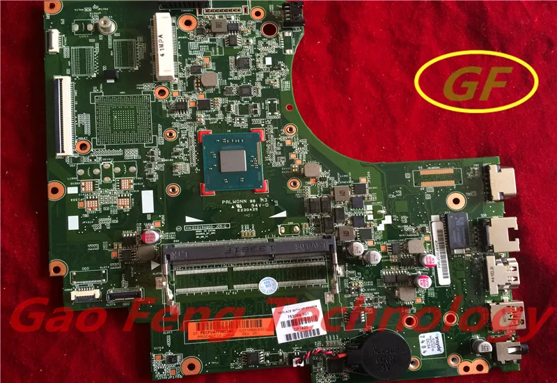 

Материнская плата для ноутбука HP серии 15, материнская плата 753099-501 SR1SE DDR3, встроенная на 100% протестирована, идеально работает