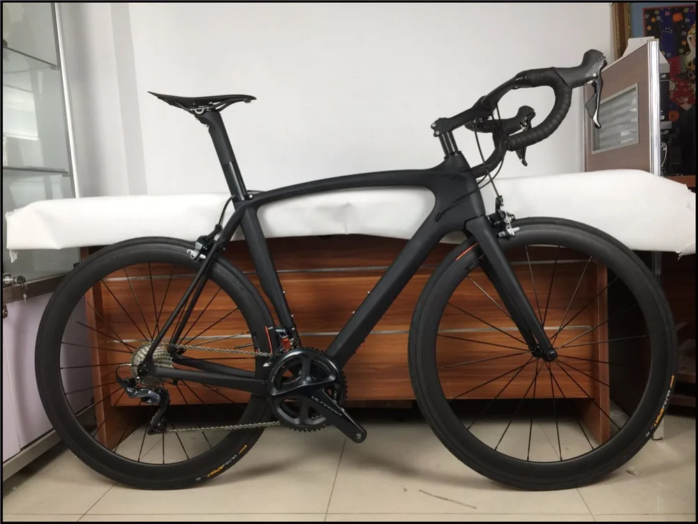 Cheap New Complete Full Carbon Road Bike,T1000 Racing Carbon Bike Road Bike with Ultegra R8000 Groupsets,Complete Cycling Carbon Bike 3