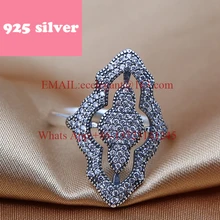 PJR092 FreeShipping anillo de plata 925. anillo con piedra de lujo de la vendimia jewerly. anillos para mujer regalo del Día de Morther charmming