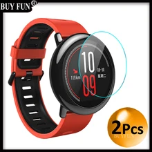 2PCS For Xiaomi Huami Amazfit Sports Smart Watchs Screen Protector xiomi Huami Tempered Glass Anti Shatter Protective Film