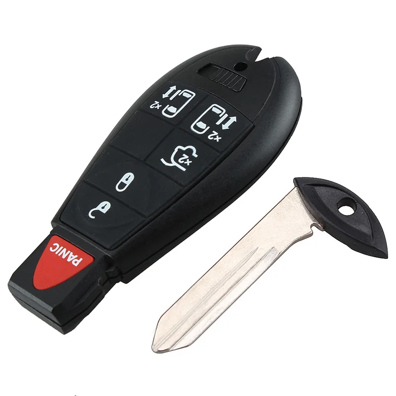 

Mayitr Replacement 6 Button Keyless Entry Car Key Fob Clicker Remote for Dodge Grand Caravan Chrysler Town & Country 2008-2014