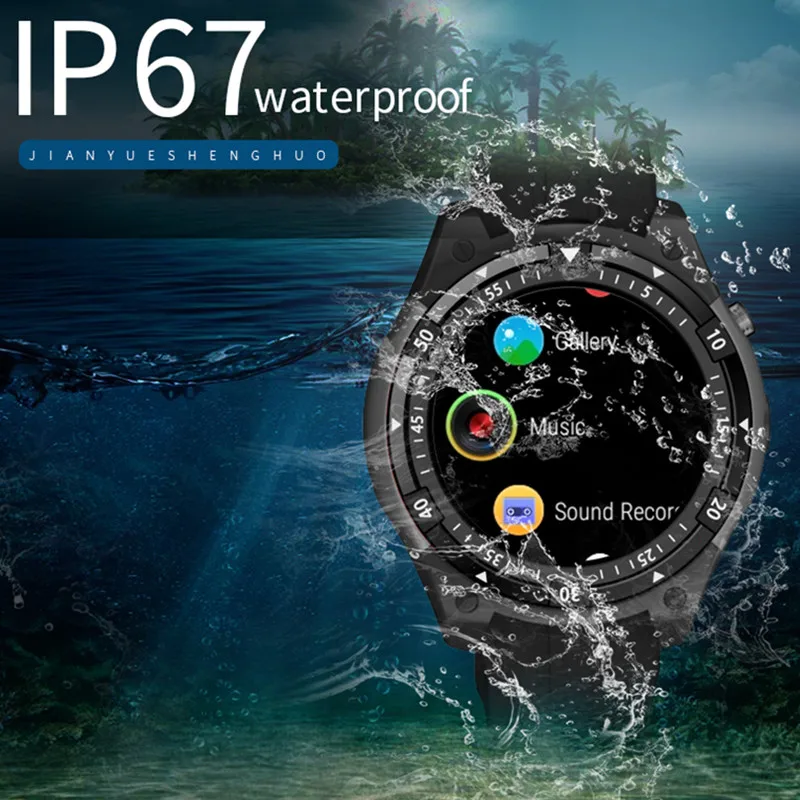 Smart Watch Android 5.1 RAM 512 MB/8GB 3G+WIFI+GPS Wristwatch Phone for xiaomi samsung gear s4 smart Electronic wearable device