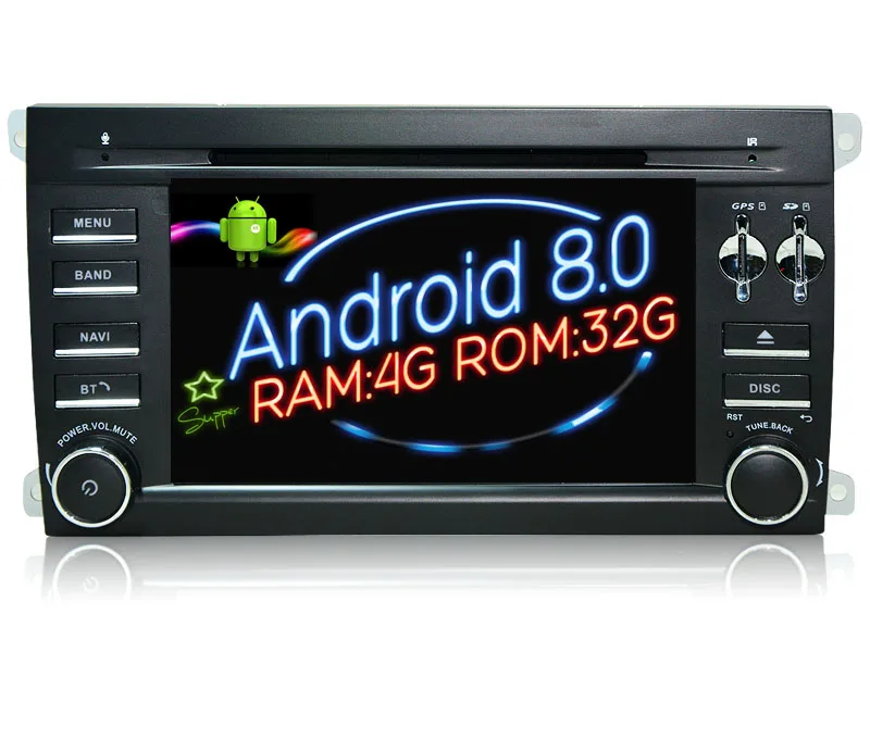 Discount Octa(8) Core Android 8.0 Car Dvd Player gps FOR Porsche Cayenne Navi audio multimedia auto stereo RAM 4G ROM 32G 10
