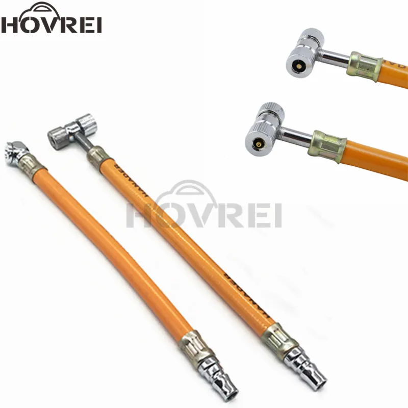 

10pcs/LOT 2 in 1 car Nozzle Valve Air Hose Inflating Needles Pump Inflator Connector for Inflatable car electromobile moto Bike