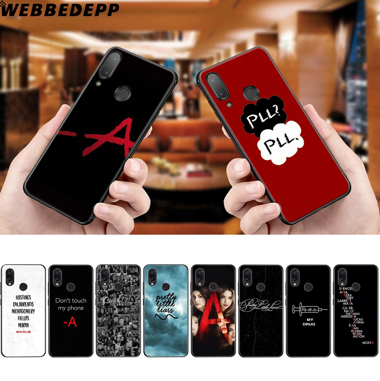 WEBBEDEPP Pretty Little Liars Tv мягкий чехол для Xiaomi Redmi K20 7A 4A 4X5 5A 6 6A S2 Note 8 7 Pro Plus Prime |