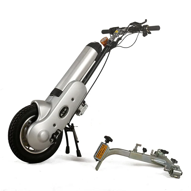

Light weight and easy connecting 400w handbike 12" electric wheelchair hand cycle with removable battery