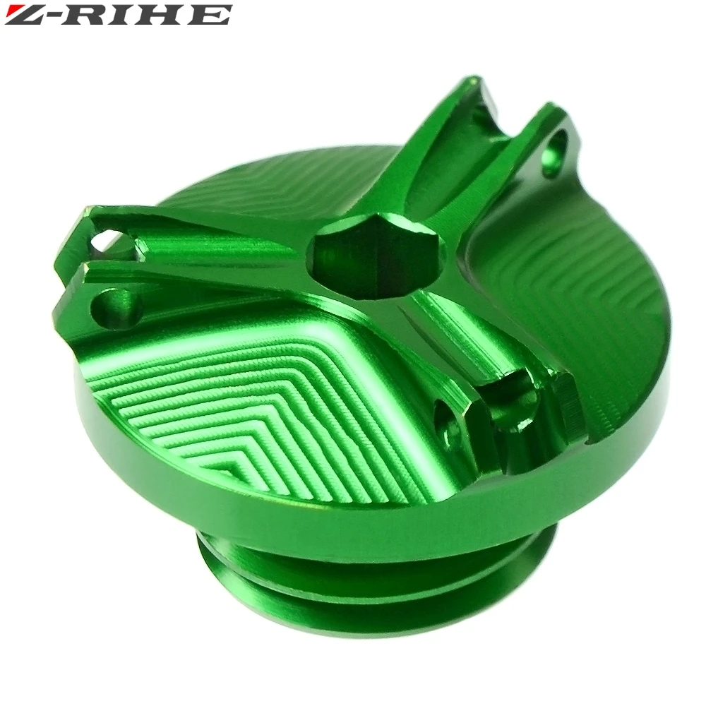

ZRIHE FOR KAWASAKI Z750/S 2004 2005 2006 2007 2008 2009 2010 Accessories Motorcycle CNC Oil Filler Cap Plug FOR Z750