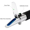 Breathalyzer Alcohol Tester Refractometer Alcoholometer Moonshine Time Domain Relectometer Alcohol ATC Hydrometer Measuring Tool ► Photo 3/6