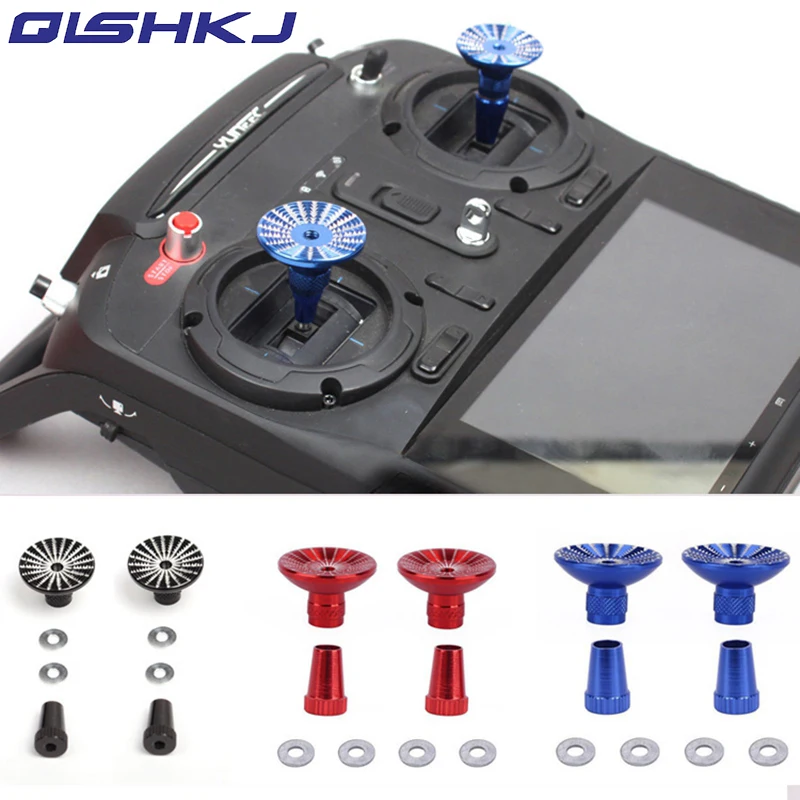 1 пара CNC алюминиевый контроллер Thumb Stick Rocker Umbrella Thumbstick для Yuneec Q500 Typhoon H480