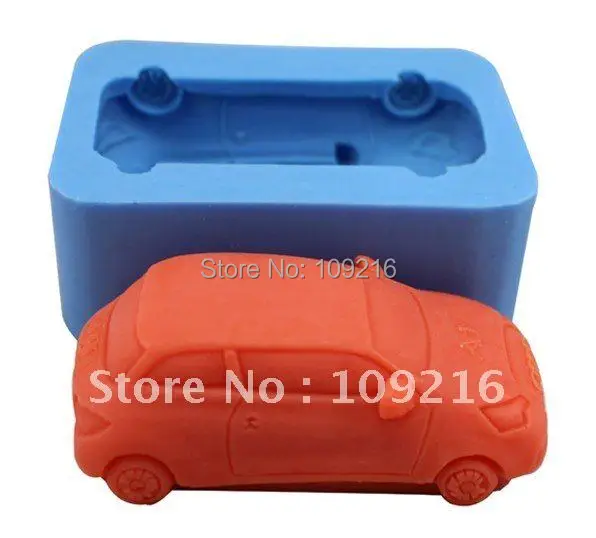 

1pcs Audi A1 Cars (R0778) Silicone Handmade Soap Mold Crafts DIY Mold