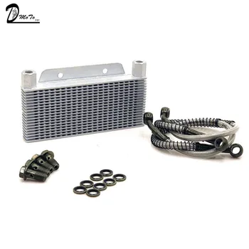 

Oil Cooler for refitting horizontal engine below than 110cc monkey bike/dirt pit bike ATV Quad