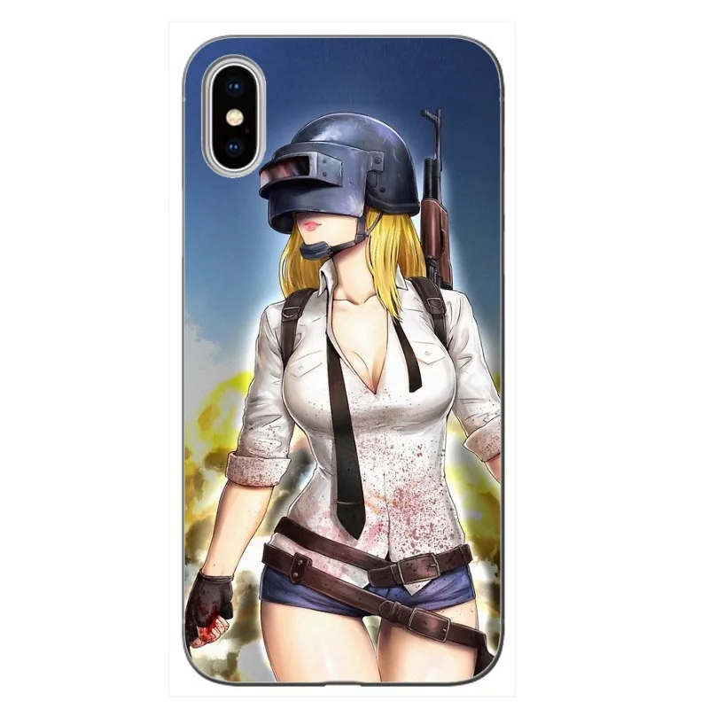 Мягкий чехол для телефона из ТПУ Game PUBG Winner с изображением цыпленка iPhone 11 11Pro MAX5S SE 8
