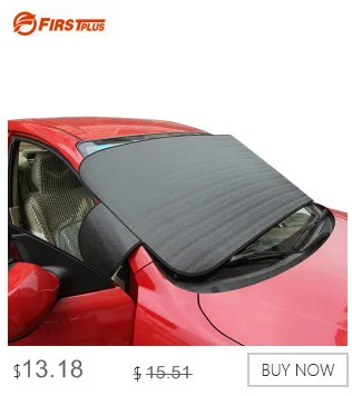 Universal Aluminum Waterproof Seamless Sunshade Anti UV Dust Rain Snow Windshiled Half Car Cover For Auto Saloon, Hatchback, SUV