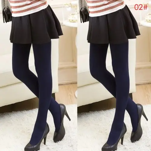 

Womens Winter Thermal Thick Warm Fleece lined Skinny Slim Leggings Stretch Pants