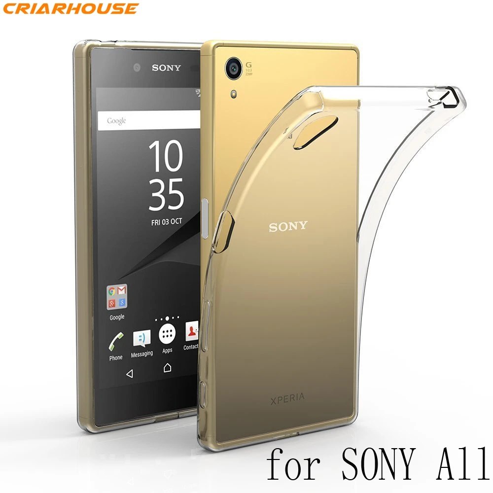 Прозрачный чехол из тпу для Sony Xperia XA2 XZ1 XA1 L1 L2 X XA XZ XZ2 Premium ультракомпактный двойной