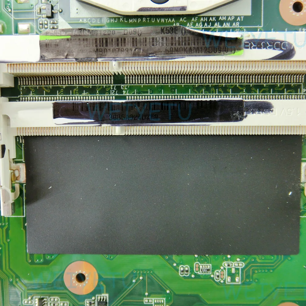 K53E K53SD A53E материнская плата для ноутбука Asus A53S K53S X53S Материнская HM65 Rev: 2 3 USB3.0 100%
