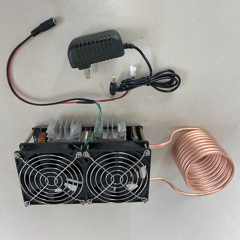 

1800W ZVS Induction Heating Board Induction heater Module Flyback Driver Heater Good Heat Dissipation 180*90*80mm + Coil Mayitr