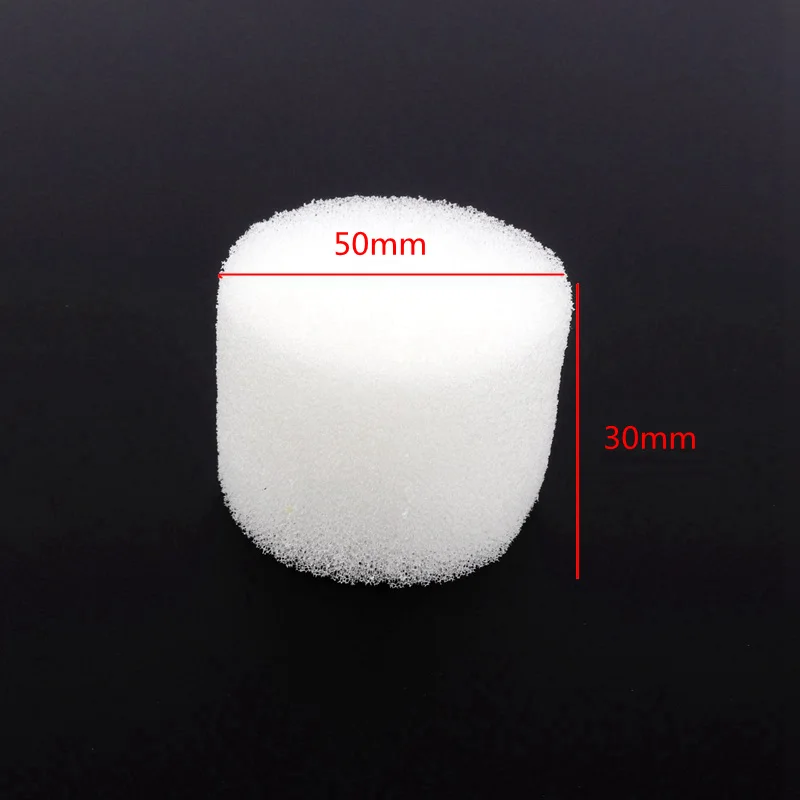 40pcs 50mm by 30mm Root Plugs Soilless Cultivation of Seedlings Planted Sponge Green Thumb White Seedling Sponge