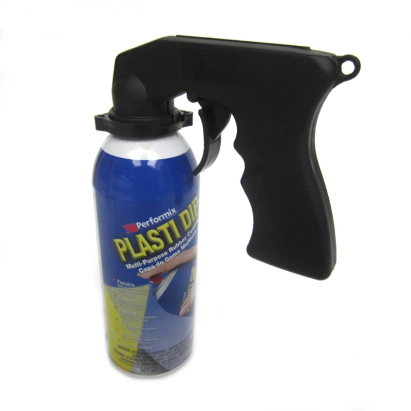 

Black Aerosol Spray Gun Can Handle with Full Grip Trigger For Any Paint Canqiang