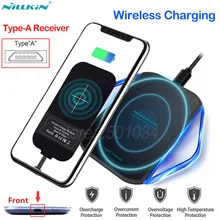 Nillkin Qi Беспроводной зарядки для Xiaomi Redmi Note 4X5 6 5A 6A быстро Беспроводной Зарядное устройство+ Тип-ресивер для samsung J5 J7 Pro