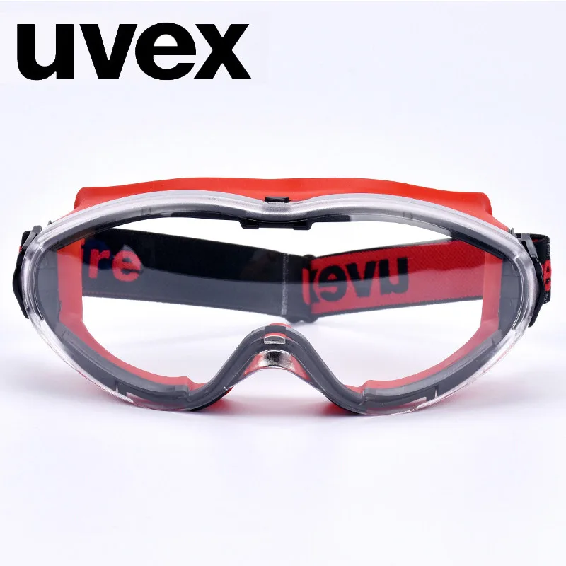 

UVEX Safety Goggles Sporty Riding Windproof Eyewear Anti-impact Anti-chemical splash Work Labor Fire Protective Eyeglasses