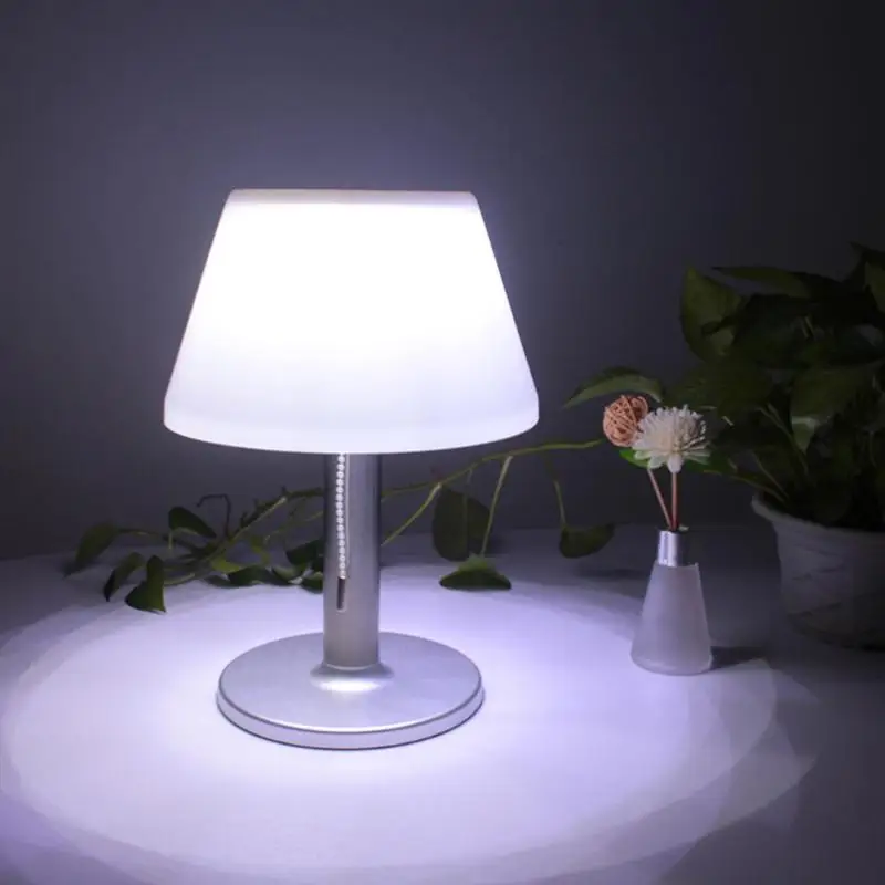 Waterproof 10 Led Stainless Steel Solar Table Lamp Eye Protection Led Stainless Steel Solar Table Lamp