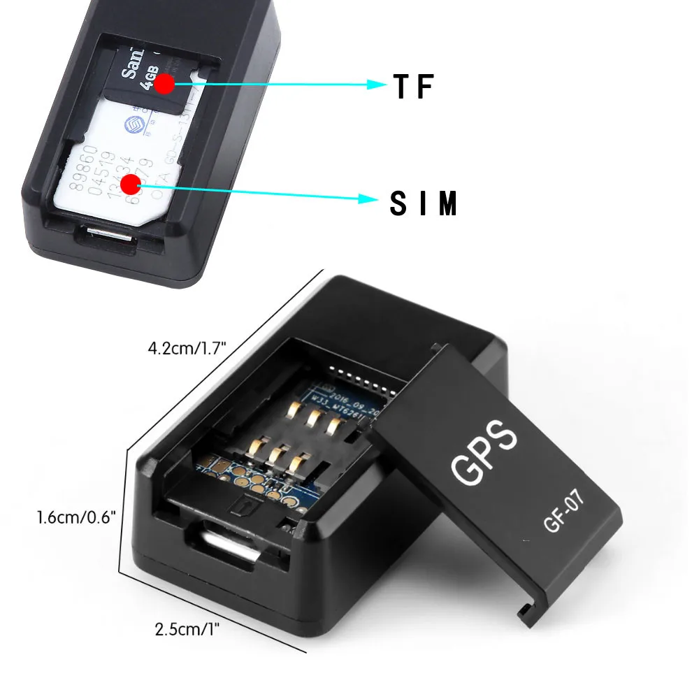 Мини GF07 Водонепроницаемая Встроенная батарея GSM gps трекер для машина, мотоцикл, автомобиль устройство слежения с онлайн микро трекер