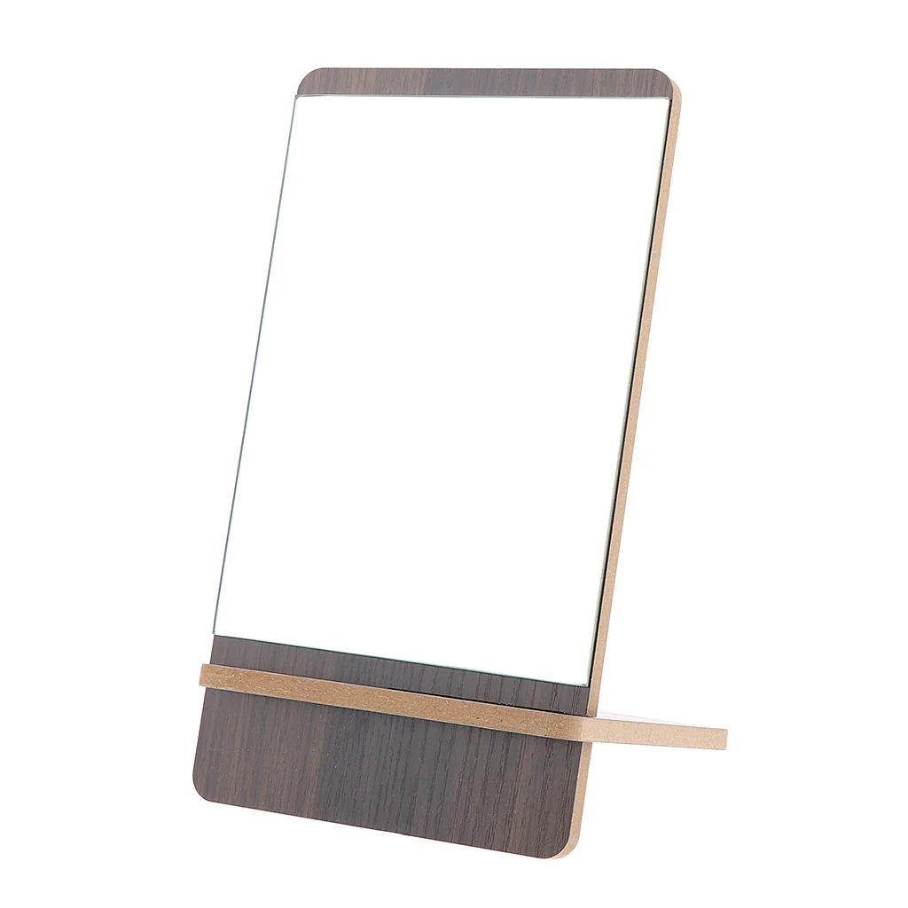 Wood Countertop Makeup Vanity Mirror Detachable for Bathroom Cosmetic Shaving | Красота и здоровье