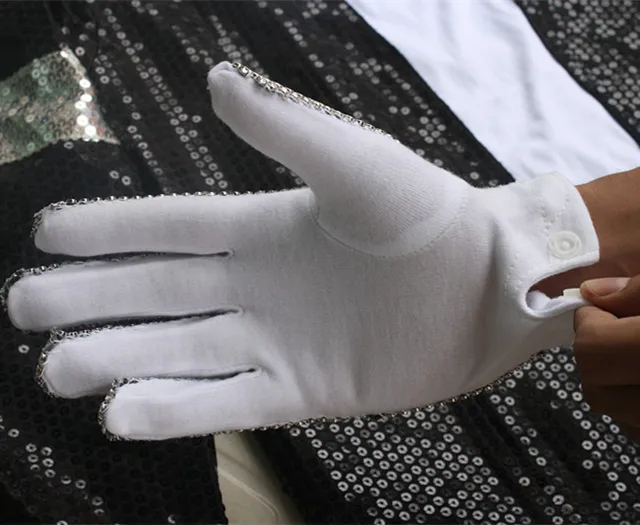 Rare Mj Michael Jackson Both Side Rhinestone Silver Crystal Handmade Glove  Collection For Billie Jean Preformance - Gloves & Mittens - AliExpress